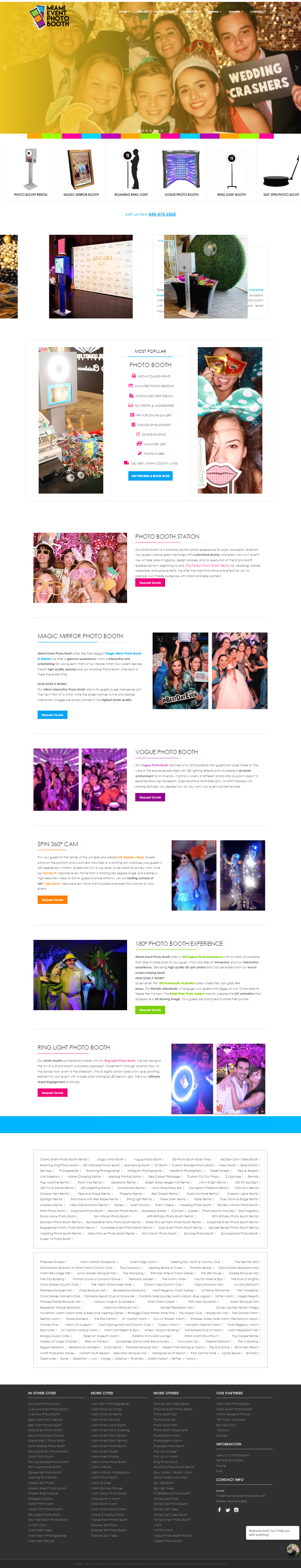 Miami Event Photo Booth